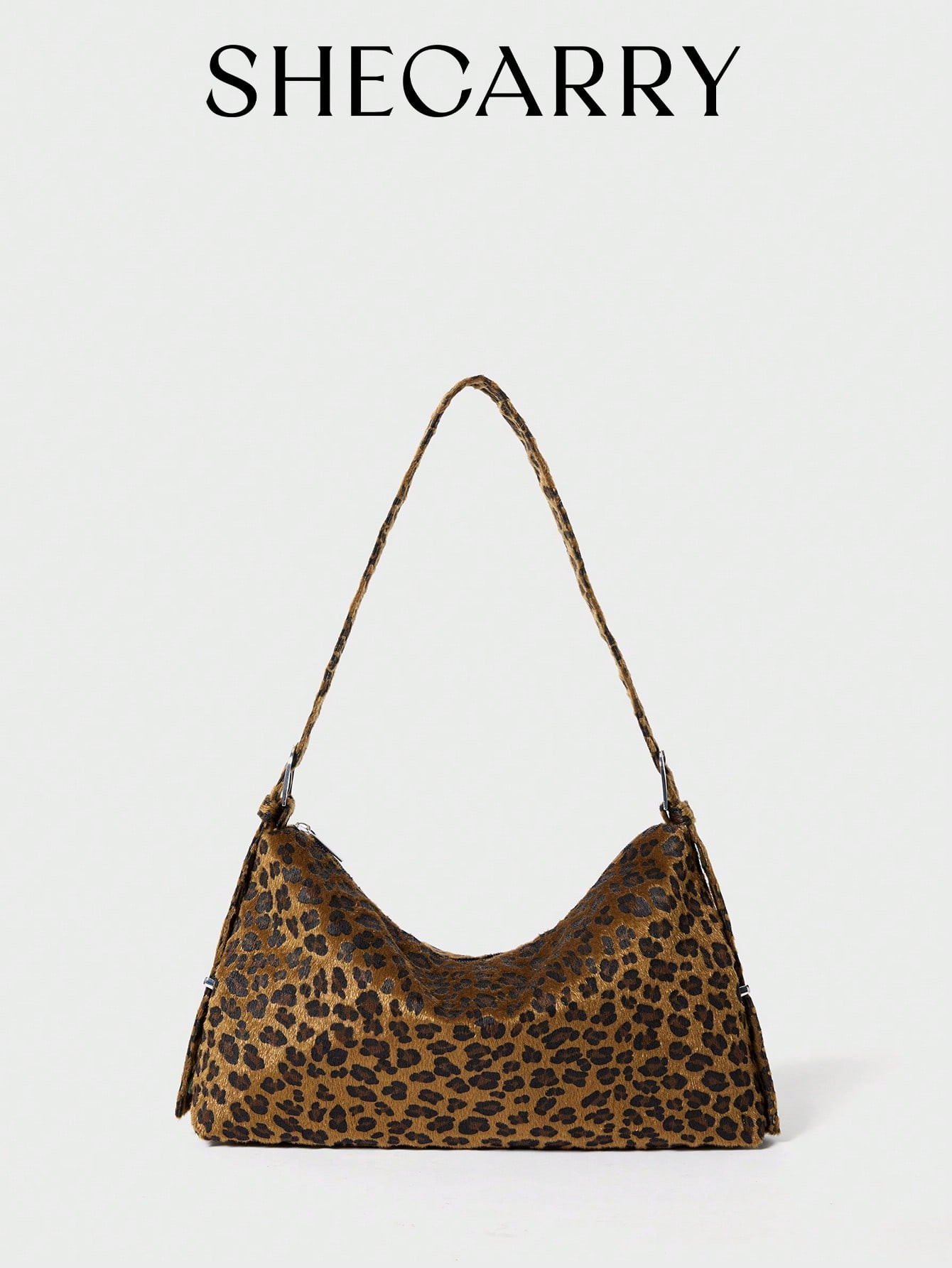 SHECARRY Women Sholuder Bags Autum WinterSchool Travel Commute WorkElegance Trend Exquisite Leopa... | SHEIN