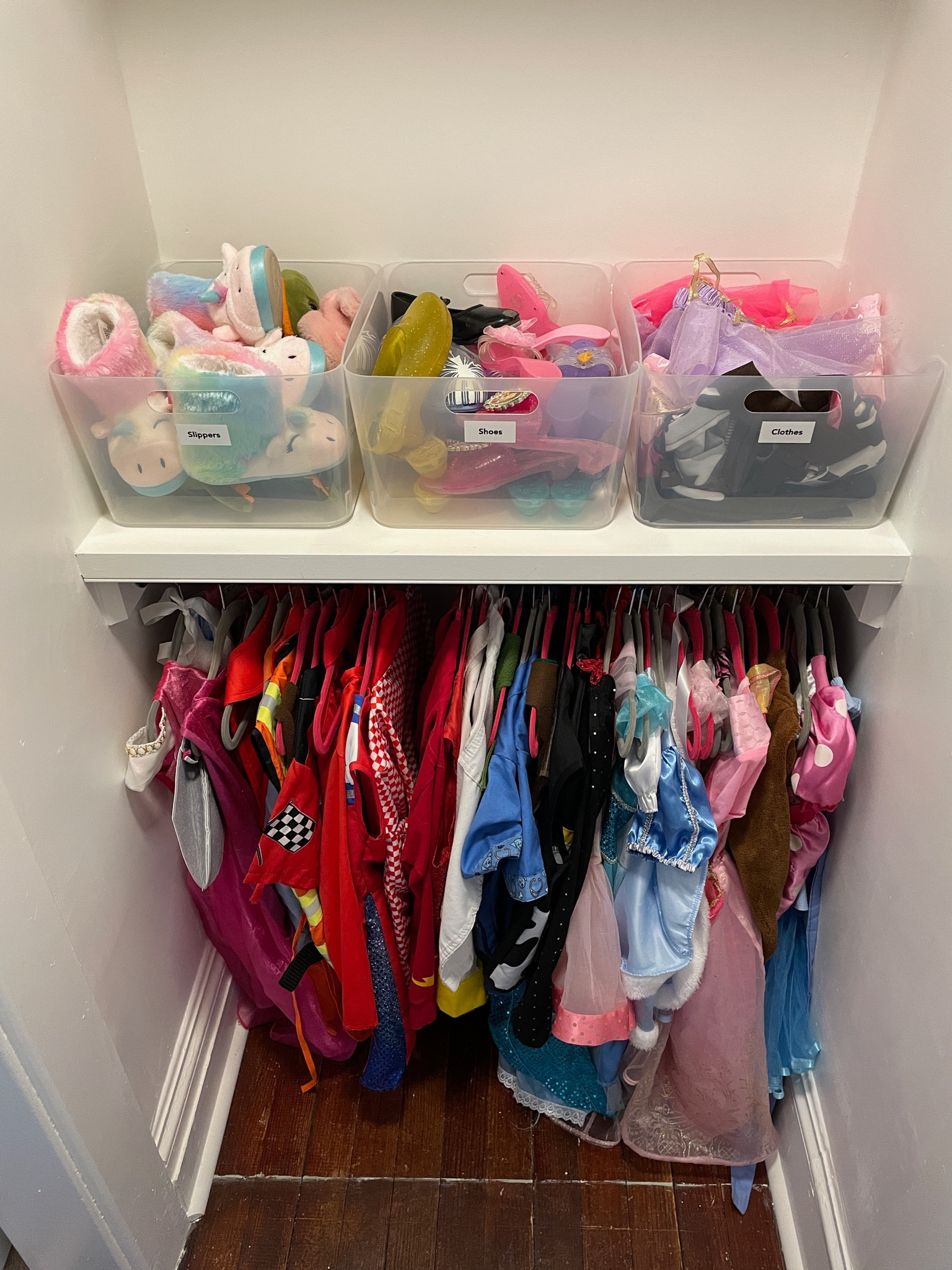 Even our smallest clients love the handles bins for their most important accessories! 👗 👠 👑 

#LTKhome #LTKfamily #LTKkids