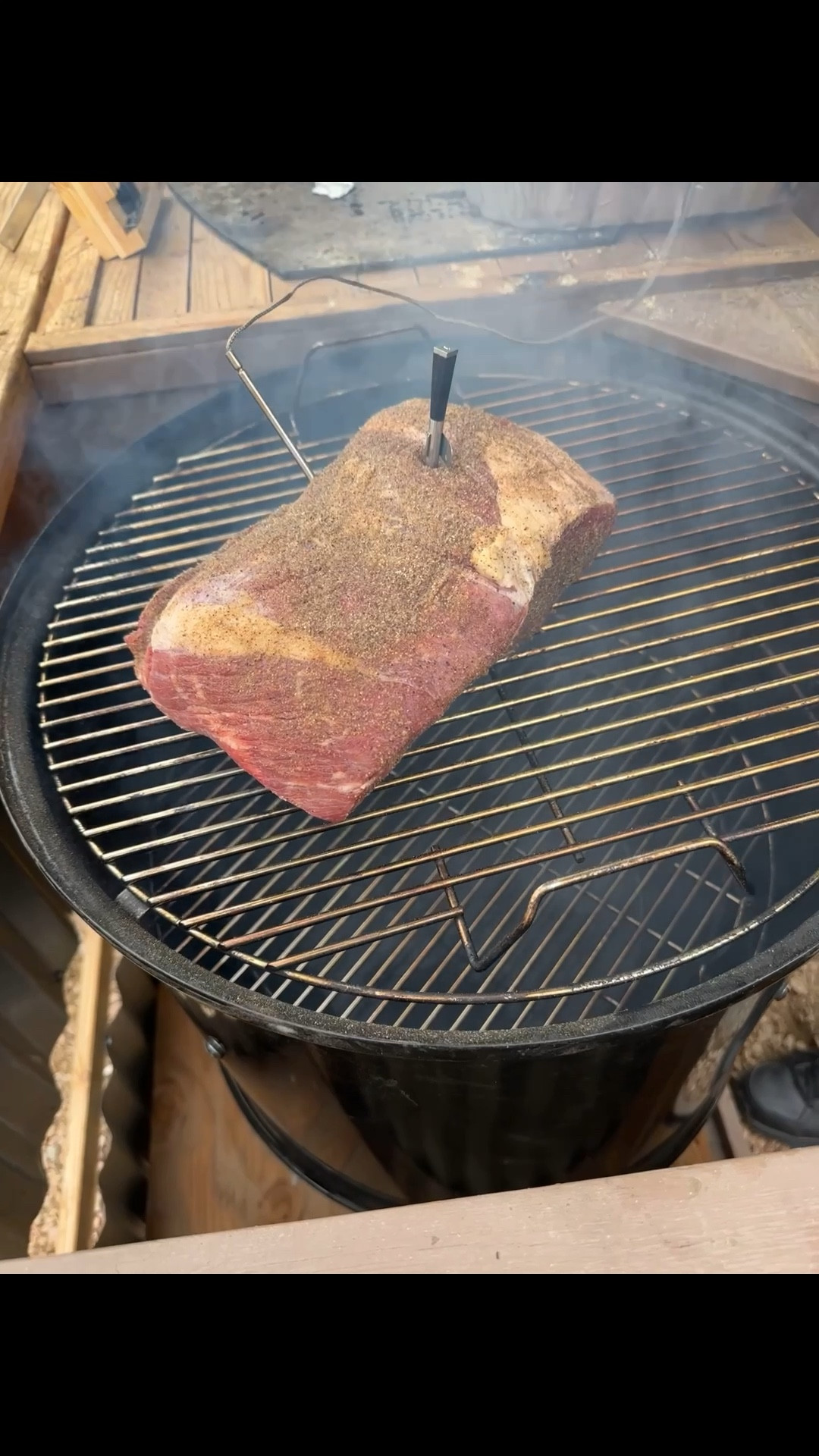 The gift he won’t return. 🎁🔥
If he loves flavor, weekends outdoors, or claiming “grill master” status… the Weber Smoky Mountain is the upgrade. Slow-smoked brisket, ribs, wings, even veggies—this smoker handles it all with  rich, restaurant-level flavor.
Perfect for the man who already “has everything” (except this).
Link to shop the exact model. 👇🏾✨

#LTKCyberWeek #LTKHoliday #LTKGiftGuide