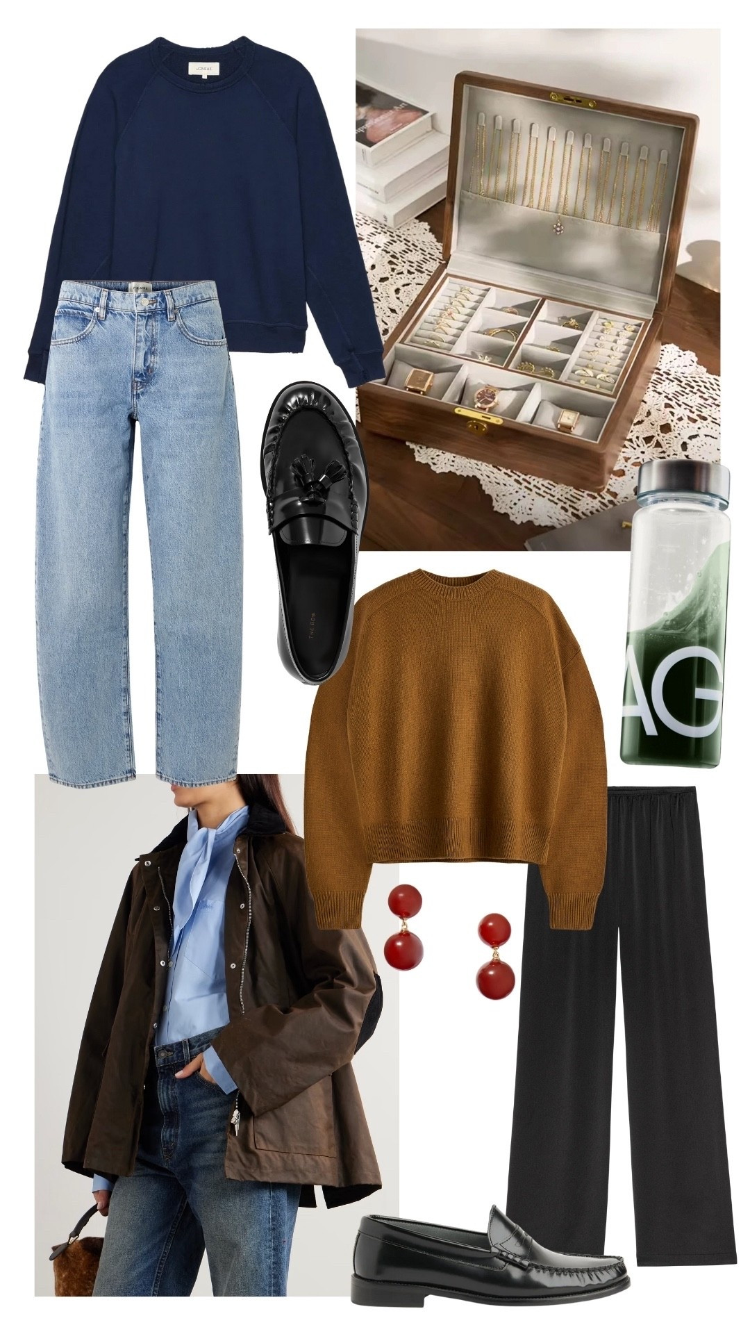 Your most loved. Pops of colour coming through with knitwear and lighter denim. Some new loafers I’ve found online and of course jewellery favourites too.

#LTKstyletip #LTKwinter