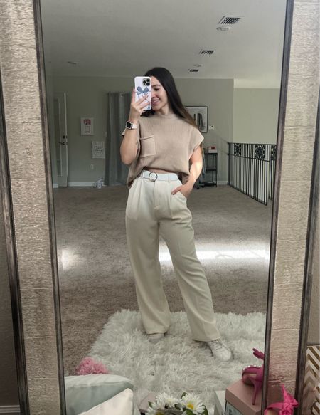 Old money aesthetic with these gorgeous wide leg trousers! Best Amazon find loving in this beige color. Linking this knit sleeveless sweater vest, part of a matching set. Also linking similar adidas sneakers, white leather belt, bow earrings, and the chanel makeup I used. Xoxo

Amazon fashion / neutral fashion / neutral style / old money outfit / european style / european outfits / italy outfits / trip to europe / chanel inspired / pinterest outfits / old money style / old money outfits / cream trousers / knit top / trip to Rome / summer vacation outfits / summer everyday style / amazon basics / workwear pants / amazon neutrals / expensive on a budget / affordable fashion / Amazon must haves / college girl style / spring style / spring everyday outfit ideas / college girl outfit ideas / Amazon style / Amazon finds fashion / clean girl outfits/ clean girl aesthetic/ looks for less / Amazon looks for less / Amazon dupes / pinterest outfits / pinterest style / cute college outfits / spring rompers / spring pants / Amazon spring outfits / amazon clothes / amazon fashion / spring fashion for women / summer fashion for women / vacation style / vacation outfits/ travel outfits / travel essentials / summer style / easter / vacation outfit / travel outfit / work outfit 

Follow my shop @lovelyfancymeblog on the @shop.LTK app to shop this post and get my exclusive app-only content!

#liketkit #LTKtravel #LTKfindsunder50 #LTKworkwear
@shop.ltk