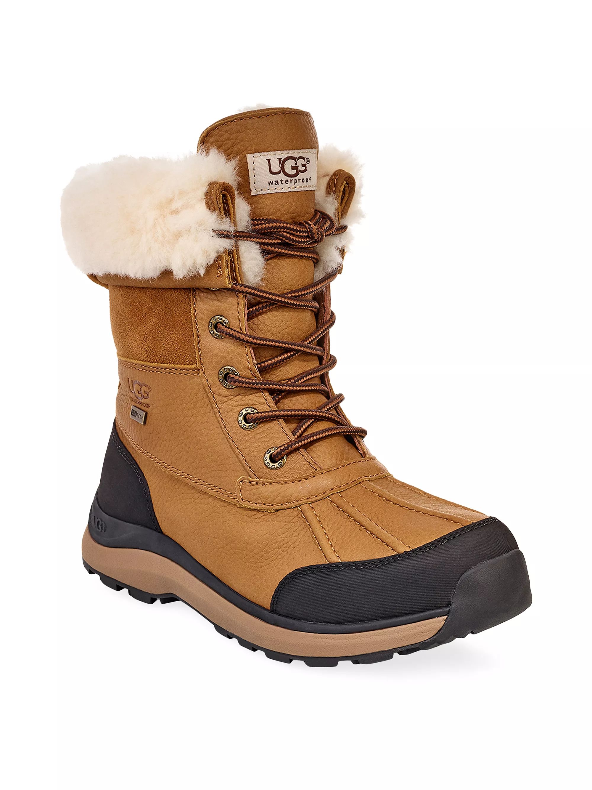 Adirondack III Faux Shearling-Lined Leather Boots | Saks Fifth Avenue
