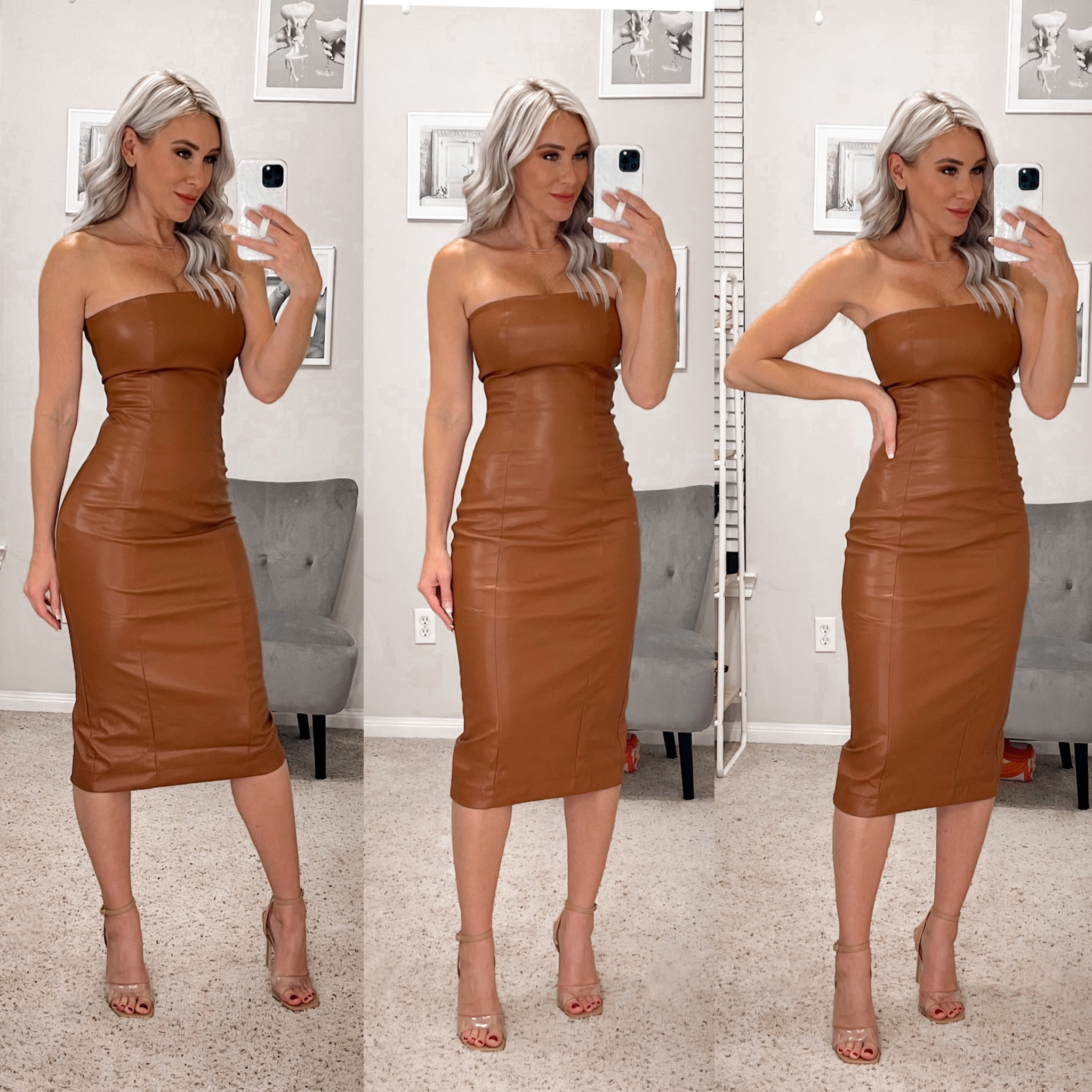 brown bodycon dress amazon Rustic Brown Leather Chelsea Boots, Women's Dress 1306