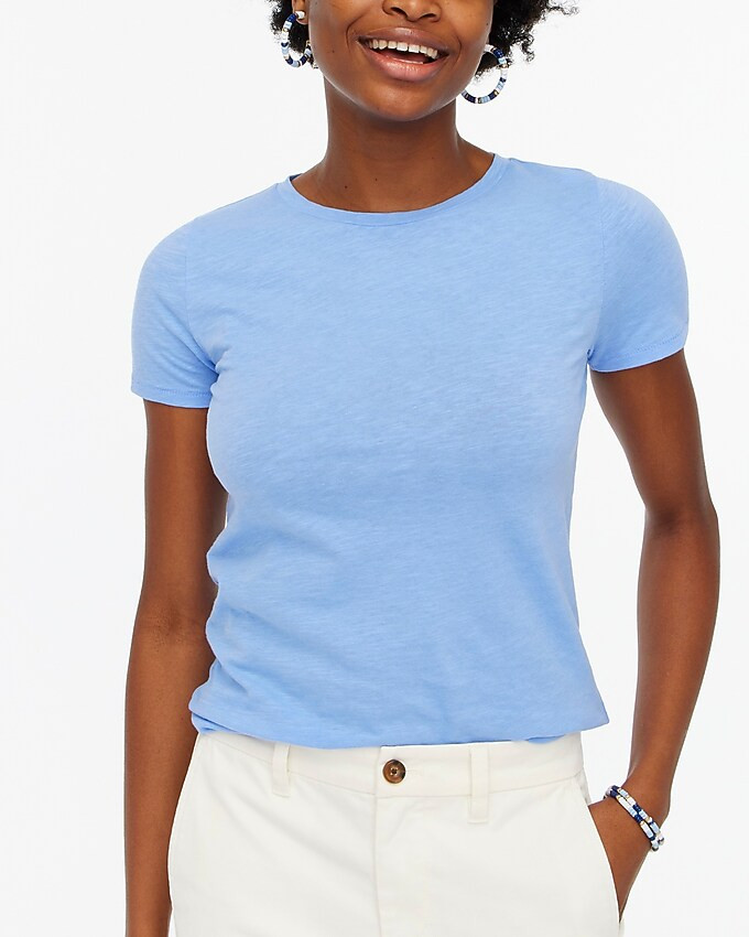 Vintage slub cotton crewneck tee | J.Crew Factory
