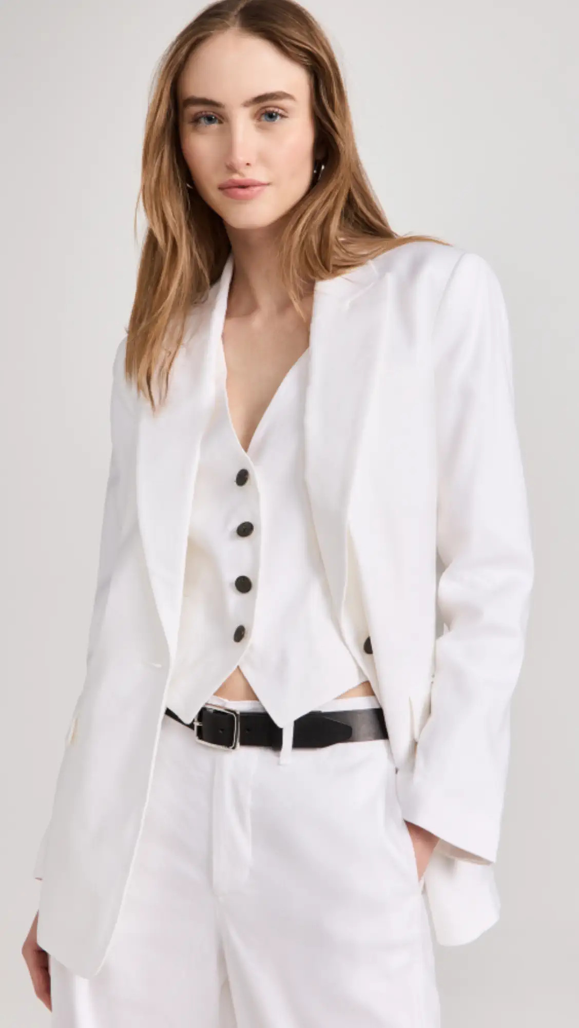 Rag & Bone Foster Linen Blazer | Shopbop | Shopbop