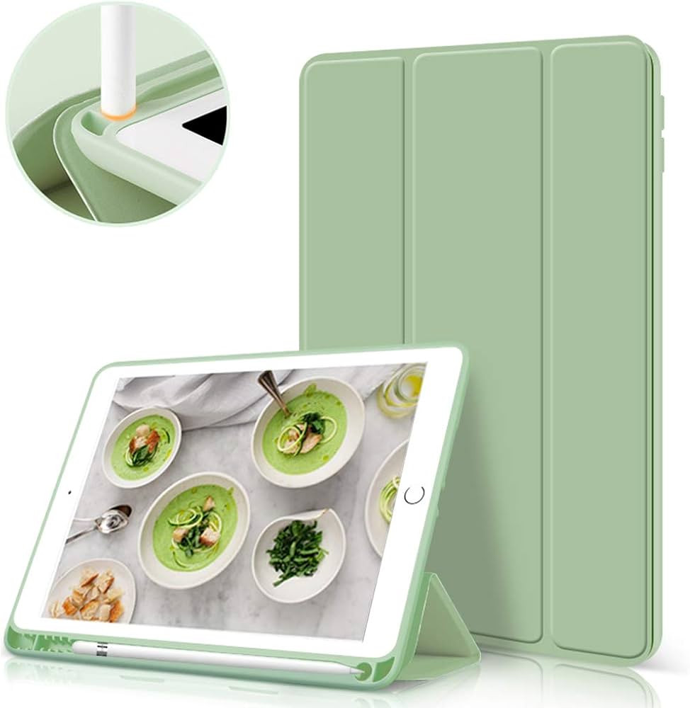 Aoub iPad 5th/6th Generation 9.7 Case 2018/2017 with Pencil Holder, Thin Lightweight Smart Protec... | Amazon (US)