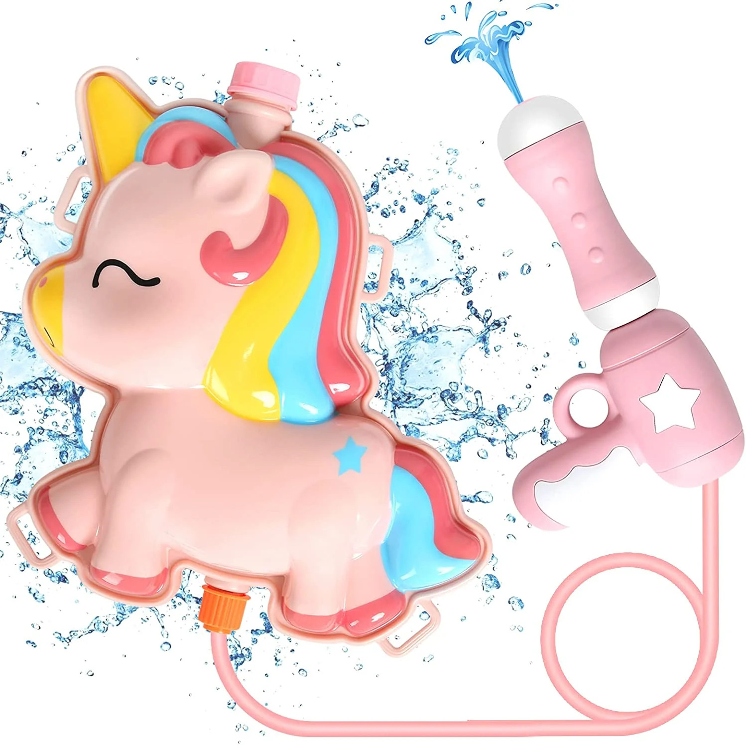 Pool Toy, Water Gun, Squirt Gun for Kids, Backpack Water Gun with 2L High Capacity Tank Adjustabl... | Walmart (US)