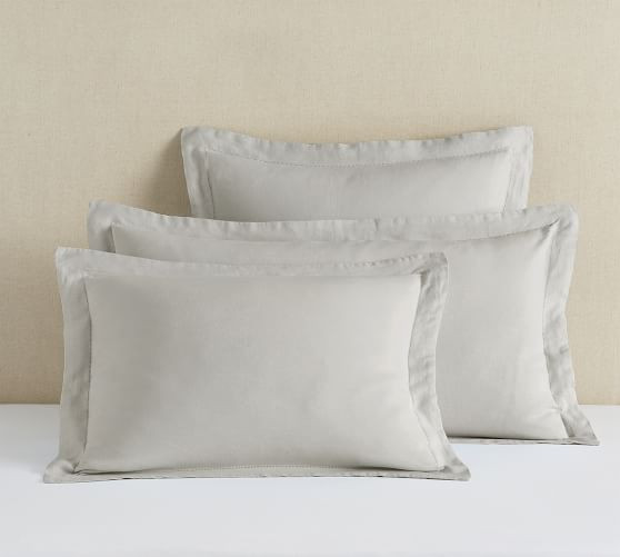 Open Box: Belgian Flax Linen Sham | Pottery Barn (US)