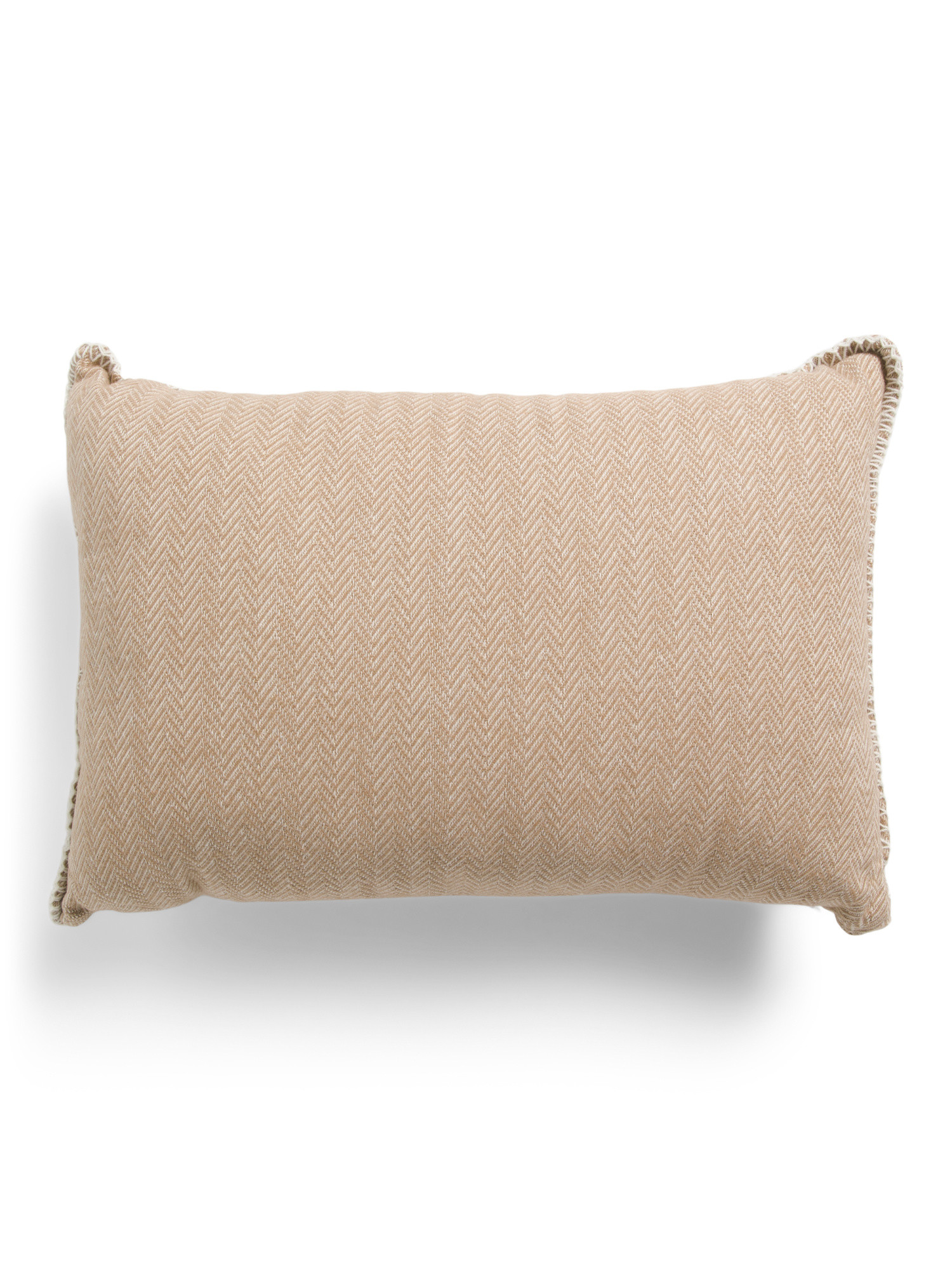 Made In Italy 16x24 Herringbone Whipstitch Trim Pillow | Global Home | Marshalls | Marshalls