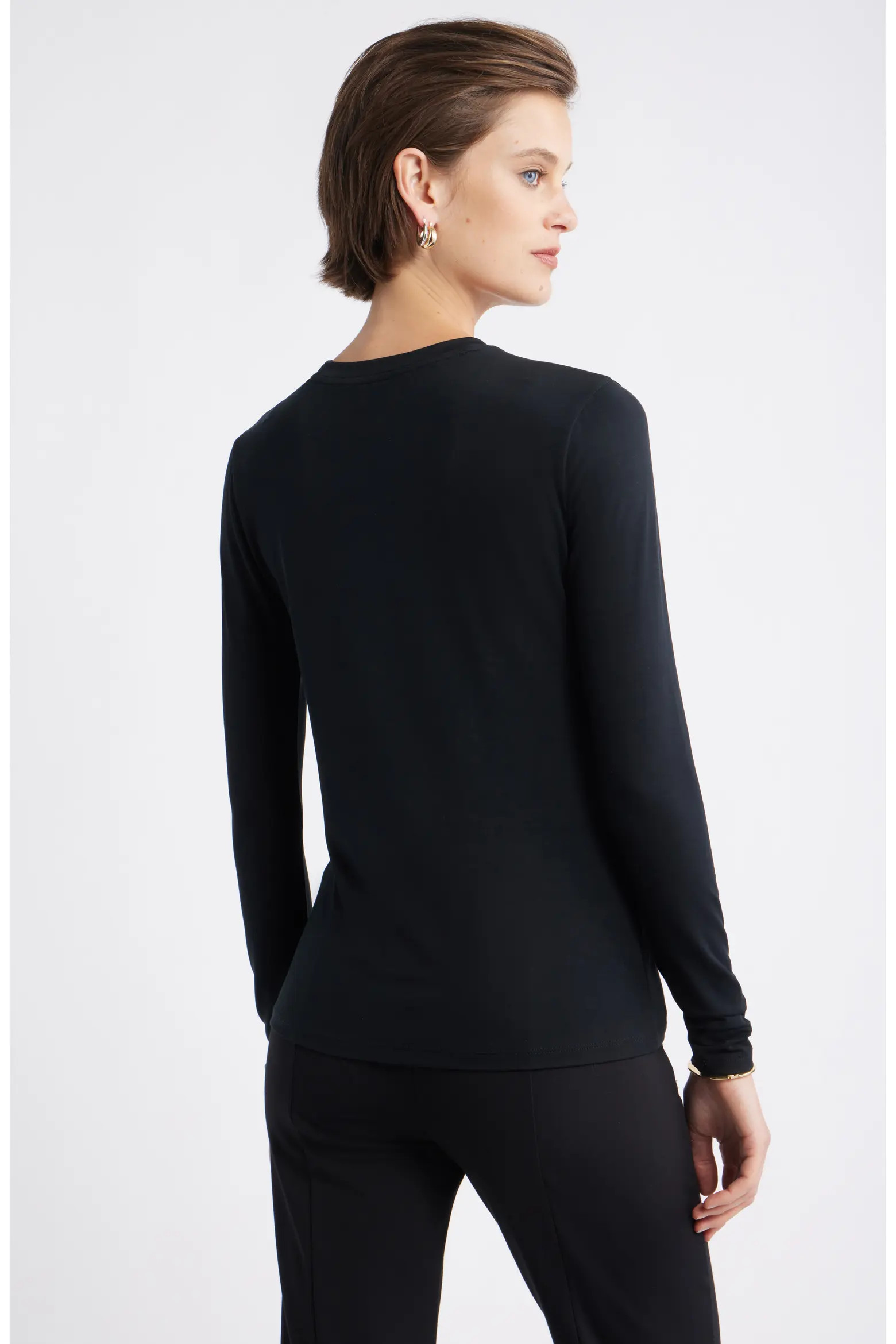 Long Sleeve Crewneck T-Shirt (Women) | Nordstrom | Nordstrom