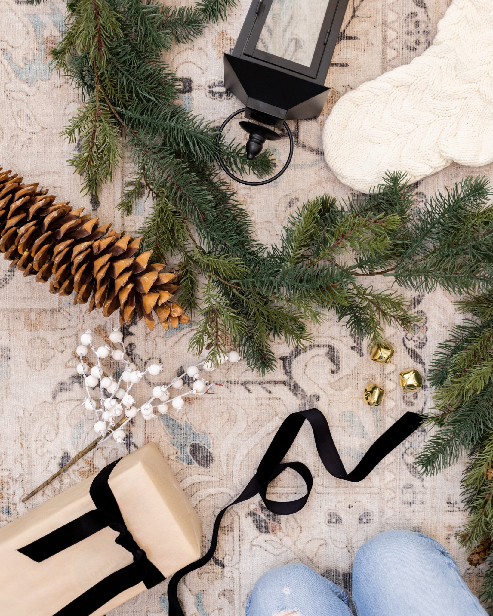 My foundational Christmas decor pieces that I can build off of using any color scheme or fresh greenery I decide on.

#LTKSeasonal #LTKHoliday #LTKhome