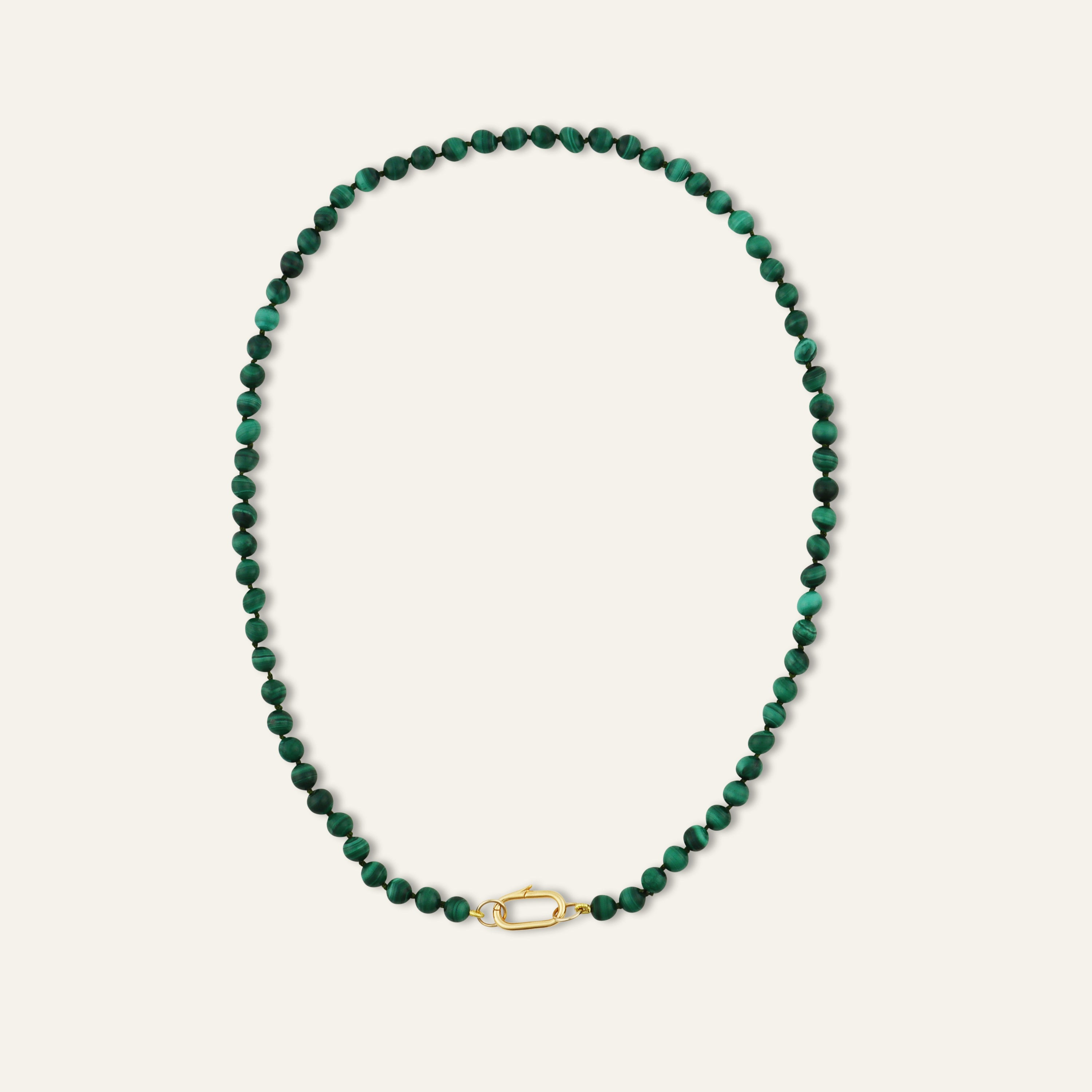 Malachite Knotted Gemstone Strand | HART