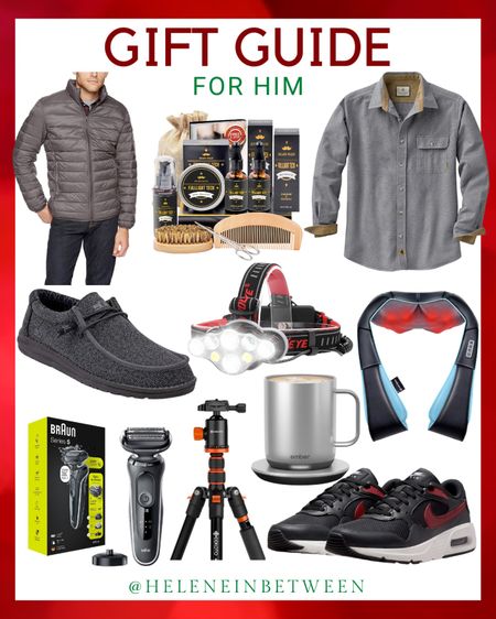 Gifts for men for a Christmas all picked by Michael! 

Christmas gifts for men / holiday gifts for men / gifts for boyfriend / gifts for husband 

#LTKHoliday #LTKGiftGuide #LTKsalealert