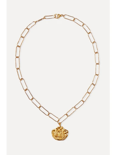 Alighieri
				
			
			
			
			
			
				Paola and Francesca gold-plated necklace
				£280 | NET-A-PORTER (UK & EU)