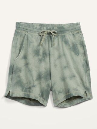 Extra High-Waisted Vintage Tie-Dyed Sweat Shorts for Women -- 5-inch inseam | Old Navy (US)