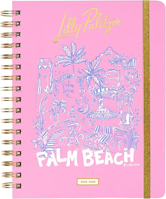 Lilly Pulitzer Large Monthly Planner August 2025 - December 2026, Monthly Agenda & Calendar, Stic... | Amazon (US)