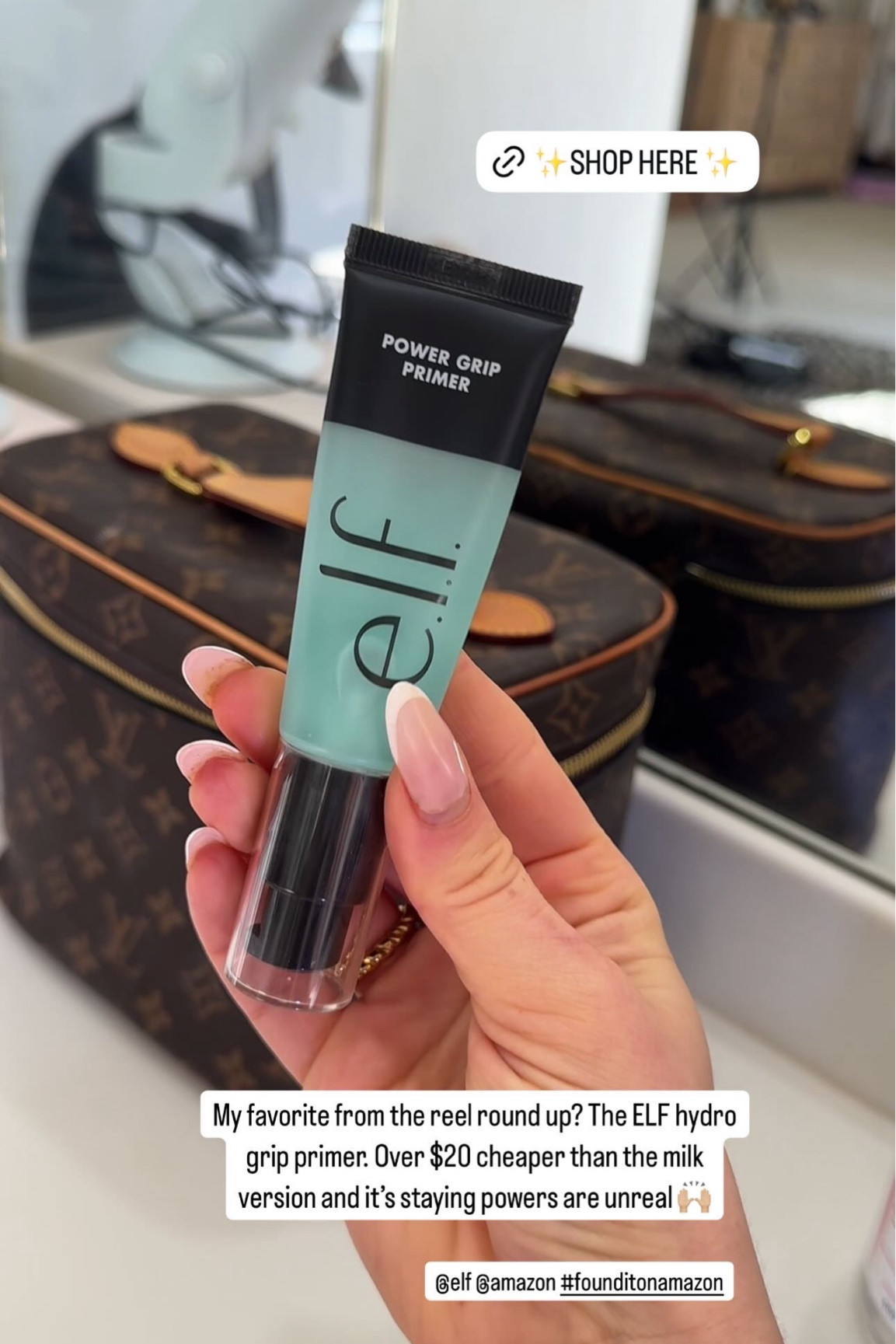 ELF hydro grip primer ✨

#founditonamazon
#ad
#amazonpartner
#amazonbeauty

#LTKBeauty #LTKFindsUnder50