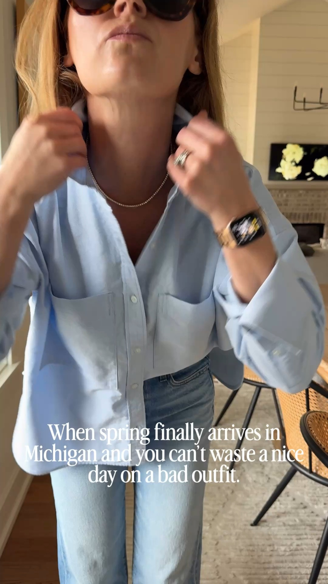 Top size small
Jeans I went up a size to 26

#LTKdayinmylife #LTKgrwm #LTKootd