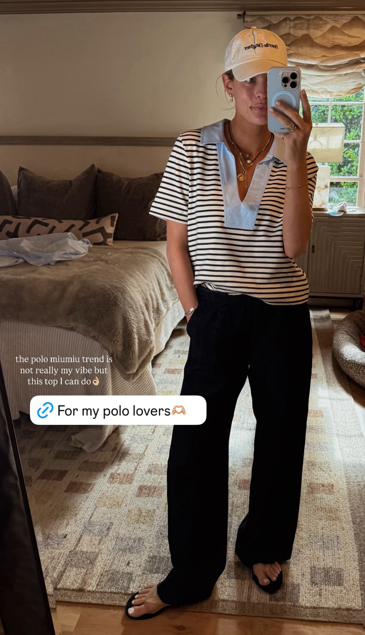 OOTD - the polo miumiu trend is not really my vibe but this top I can do!

#LTKFindsUnder100 #LTKStyleTip #LTKSeasonal