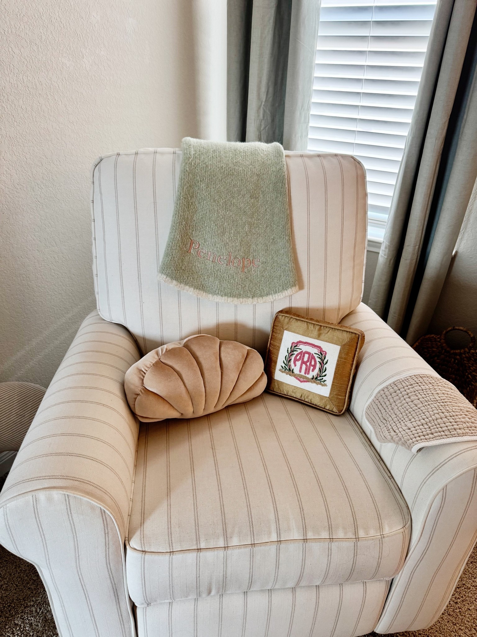 Pillow assortment in baby girl’s room 🐚

#LTKBaby #LTKHome #LTKKids