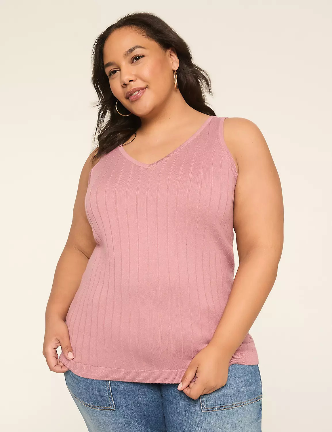 Rib Sweater Tank | LaneBryant | Lane Bryant (US)