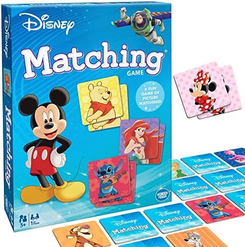 Disney Classic Characters Matching Game by Wonder Forge | For Boys & Girls Age 3 to 5 | A Fun & F... | Amazon (US)
