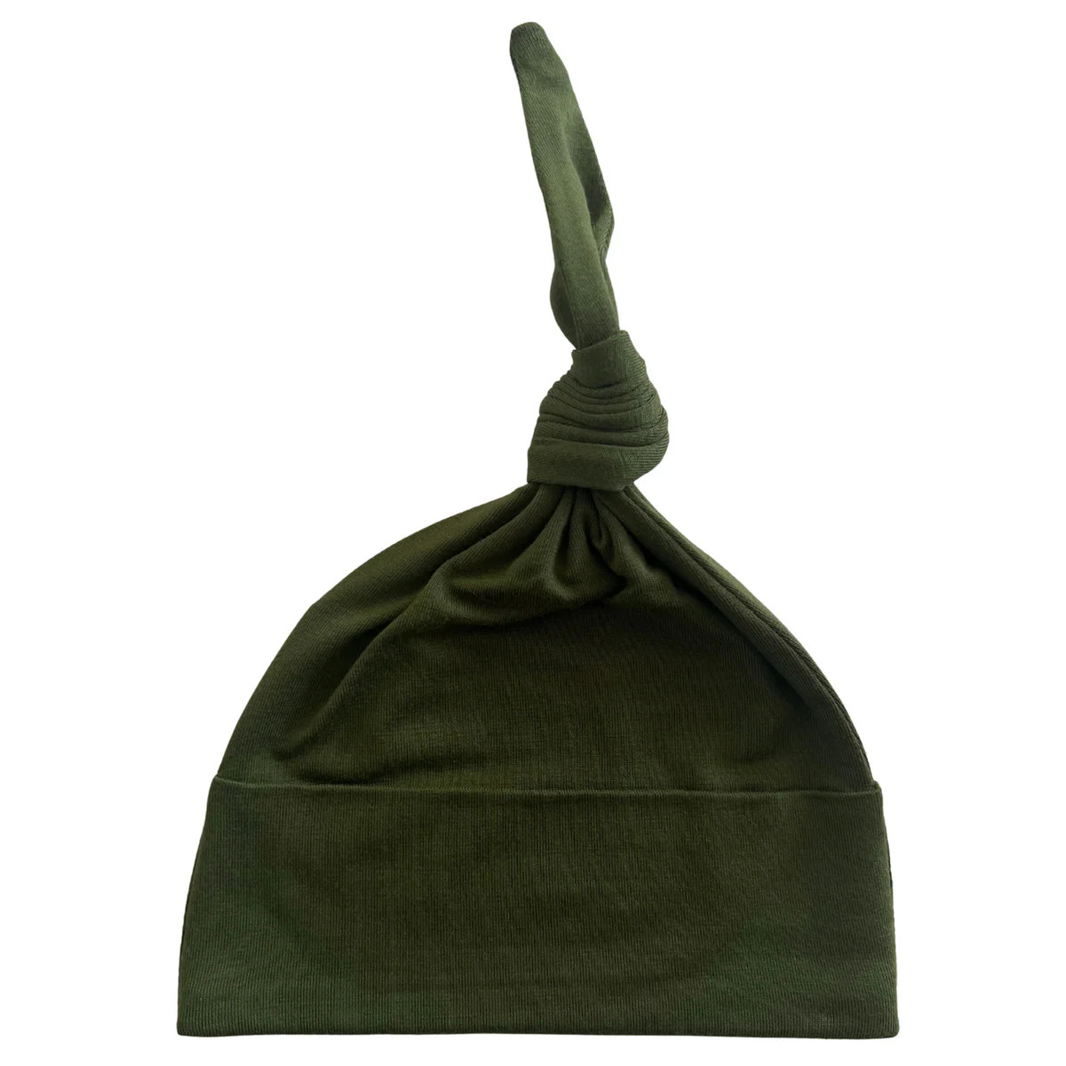 Knot Beanie, Olive | SpearmintLOVE