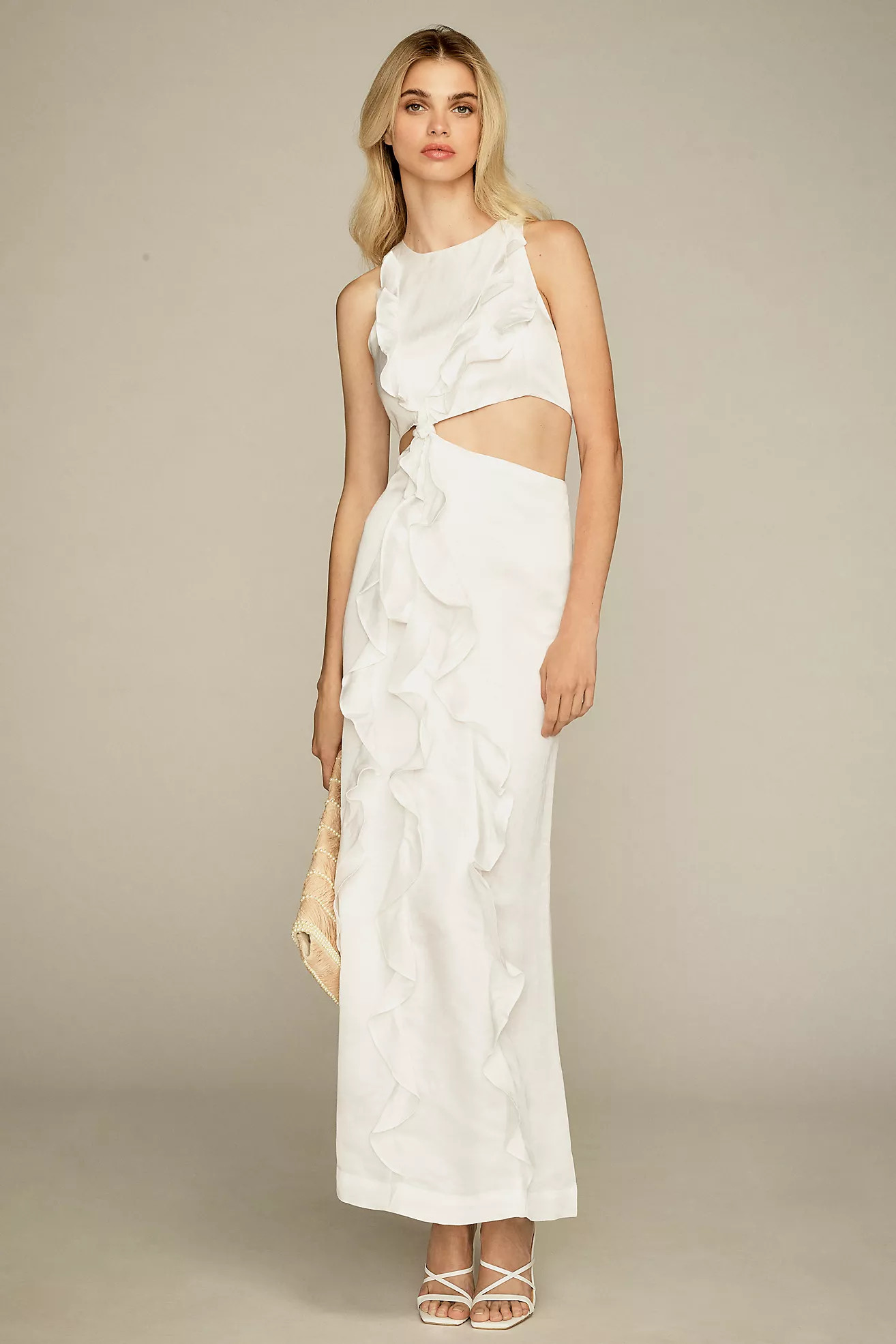 Significant Other Rey Cutout Ruffle Dress | Anthropologie (US)
