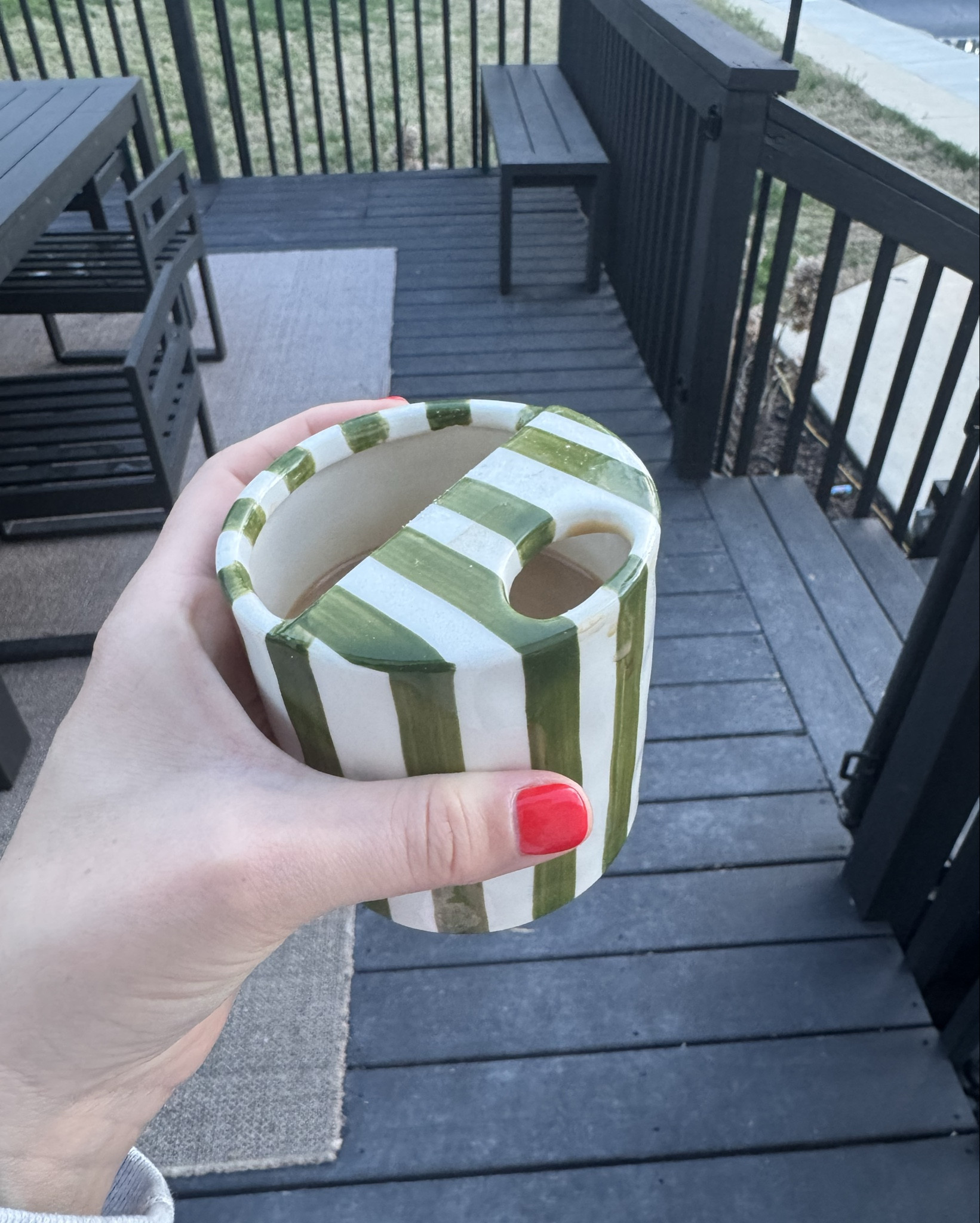 Walmart dupe for the Anthropologie mug! Perfect for school drop off without a travel mug 

#LTKHome #LTKdayinmylife #LTKmomlife