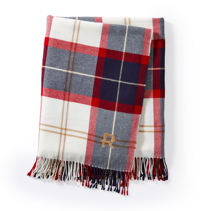 ITALIAN PLAID THROW BLANKET | Mark and Graham