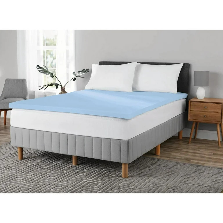 Mainstays 2" Memory Foam Mattress Topper, Queen | Walmart (US)
