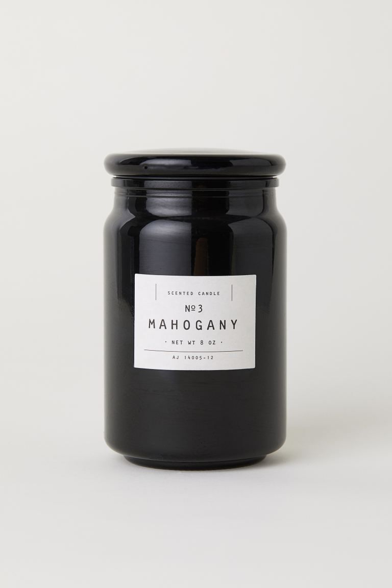 Scented candle in a glass jar | H&M (UK, MY, IN, SG, PH, TW, HK)