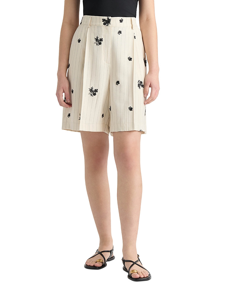 Nvlt Embroidered Stripe Bermuda Shorts | Bloomingdale's (US)
