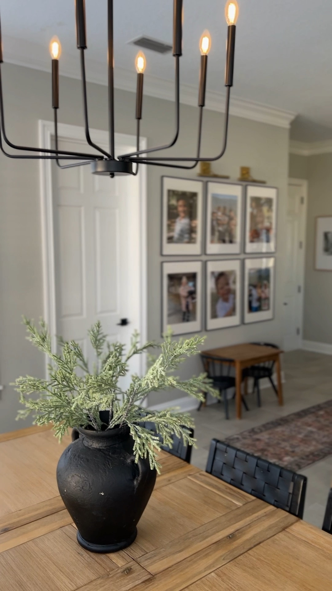 Runner rugs on major sale. Light is so affordable. Eventually we will swap out for a linear one from PB but this one is so good for under $100. Frames are ikea. 

LTK kitchen | LTK home | Loloi rugs | studio McGee | target home | threshold 

#LTKVideo #LTKhome #LTKfamily
