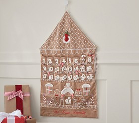Gingerbread House Christmas Advent Calendar | Pottery Barn Kids