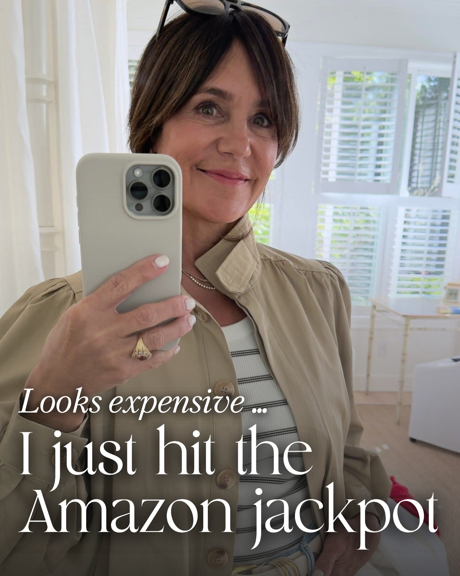 I’m super picky, and I swear by these Amazon finds! 💫💫

After 25 years as a Nordstrom buyer and personal stylist, I pride myself on high standards … And I’m genuinely obsessed with these Amazon finds!

I’ll be the first to say that not everything from Amazon is worth it… but trust me - I’d rebuy all of these (and will) without hesitation! 🌟