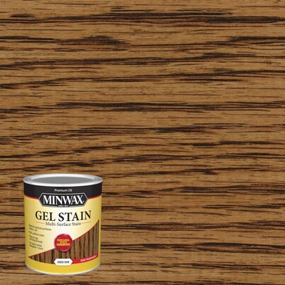 Minwax Gel Stain Oil-Based Aged Oak Semi-Transparent Interior Stain (1-Quart) | Lowe's