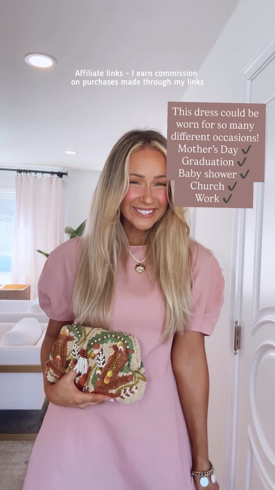 Affiliate links - I earn commission on purchases made through my links | Zara dress
Zara spring occasion dress
Mother’s Day dress
Graduation dress
Baby shower dress girl 