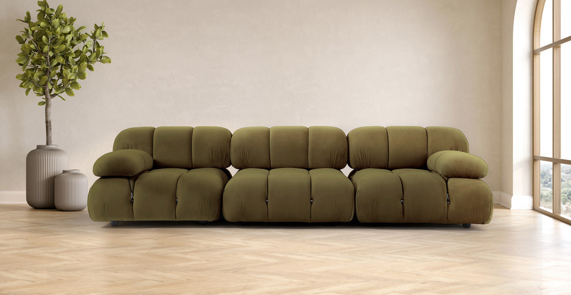 Mario Bellini 3-Seater Modular Sofa | Manhattan Home Design