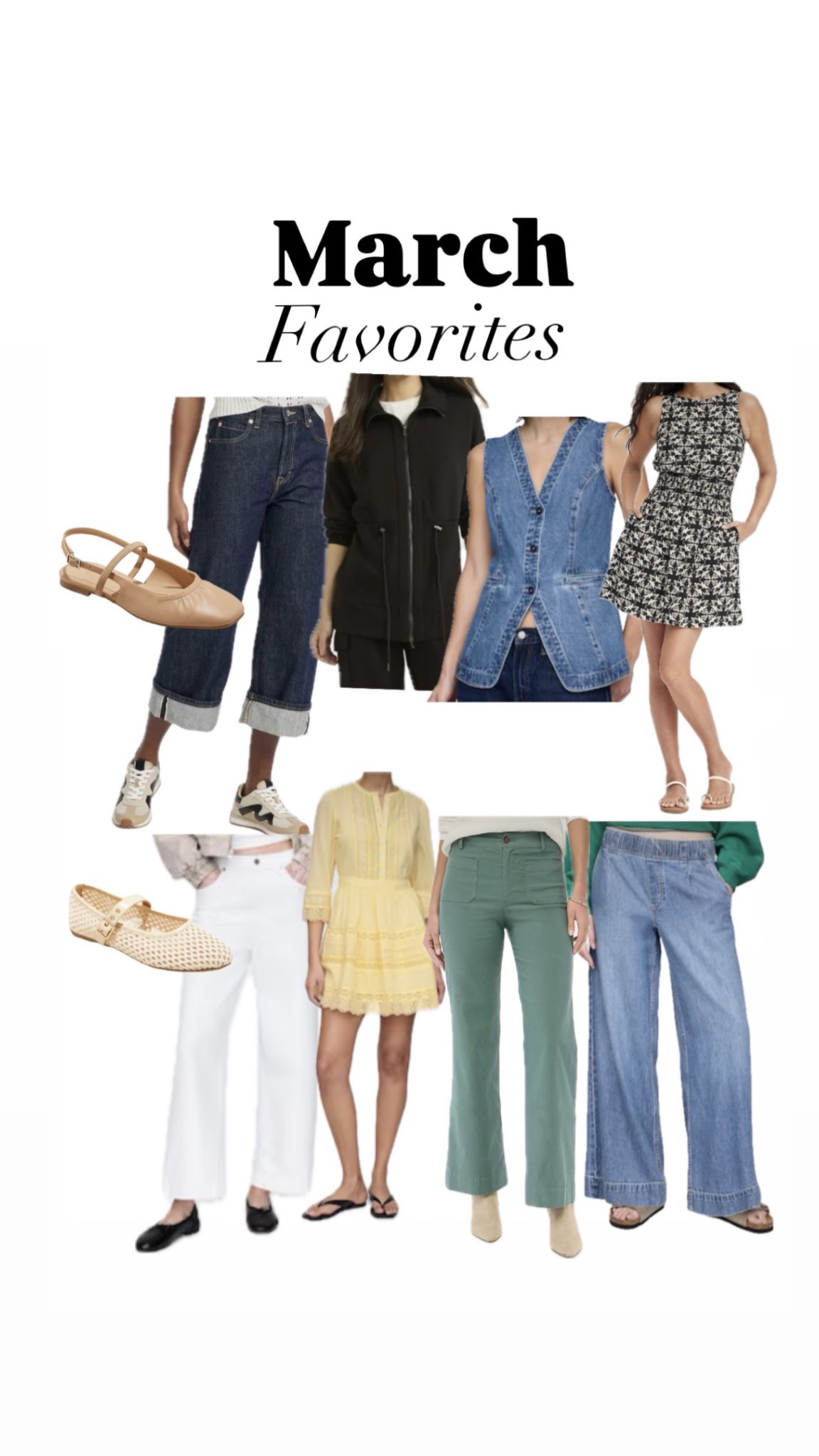 March favorites


#LTKFindsUnder50 #LTKSeasonal #LTKSaleAlert