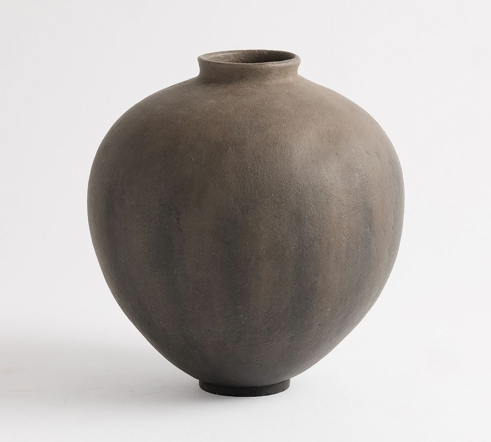 Matte Brown Vase | Pottery Barn (US)