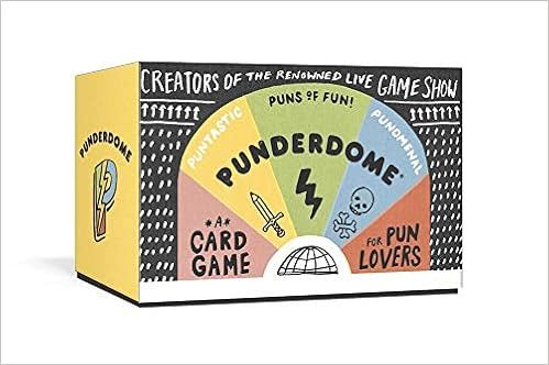 Punderdome: A Card Game for Pun Lovers    Game – June 21, 2016 | Amazon (US)