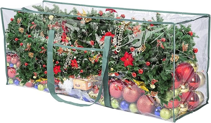 Christmas Tree Storage [ Fits 9FT Christmas Tree ]Heavy Duty Extra Large with Durable Reinforced ... | Amazon (US)
