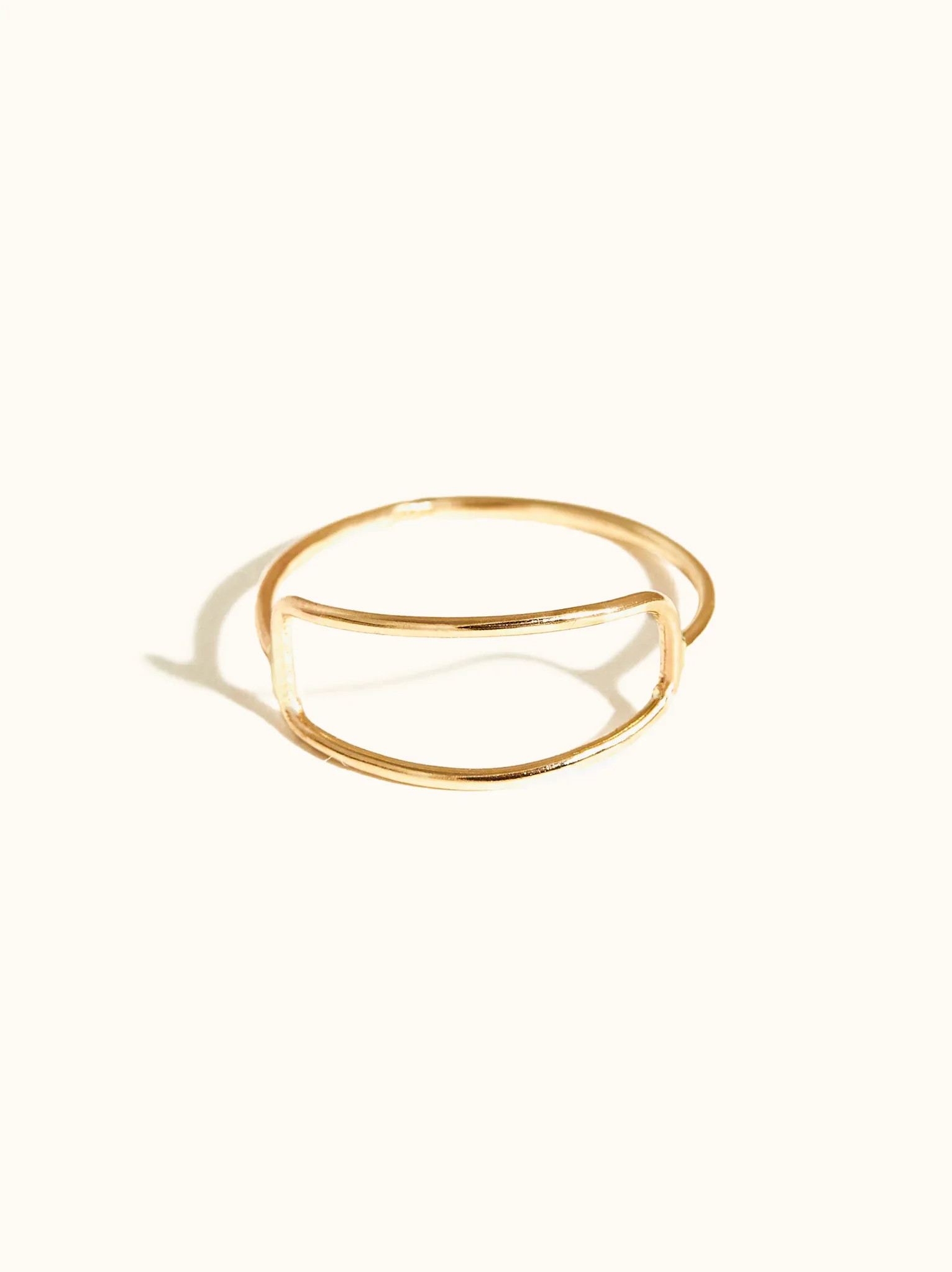 Open Rectangle Ring | ABLE Clothing