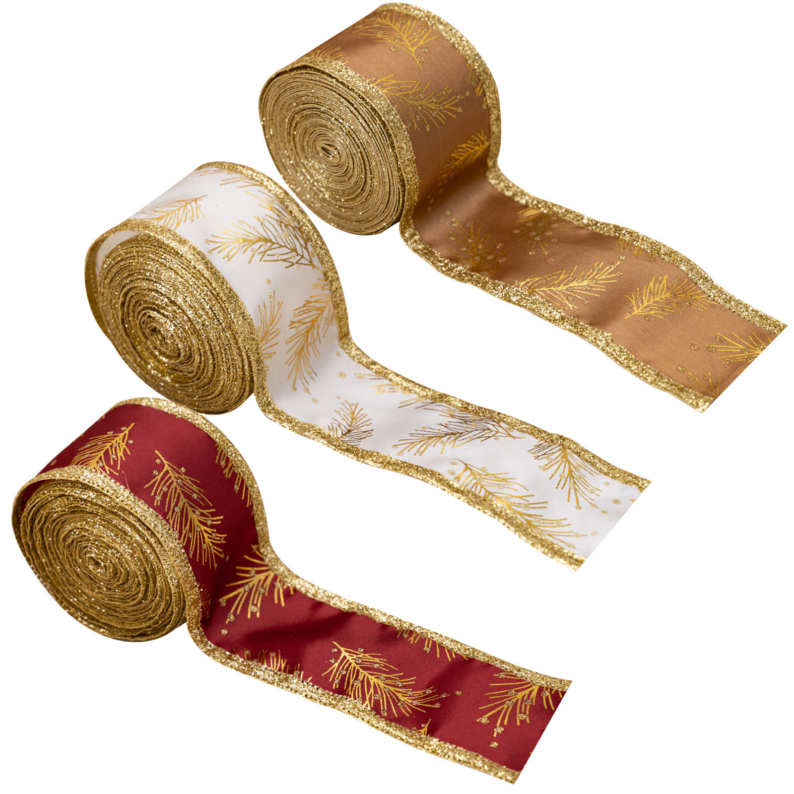 Yoyauz 5 Yards Christmas Ribbon Craft Holiday Print Grosgrain Ribbon Ribbon Bulk Gift Wrapping Bo... | Walmart (US)