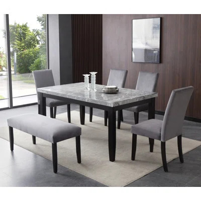 Cateno Liansy 6 - Person Dining Set | Wayfair North America