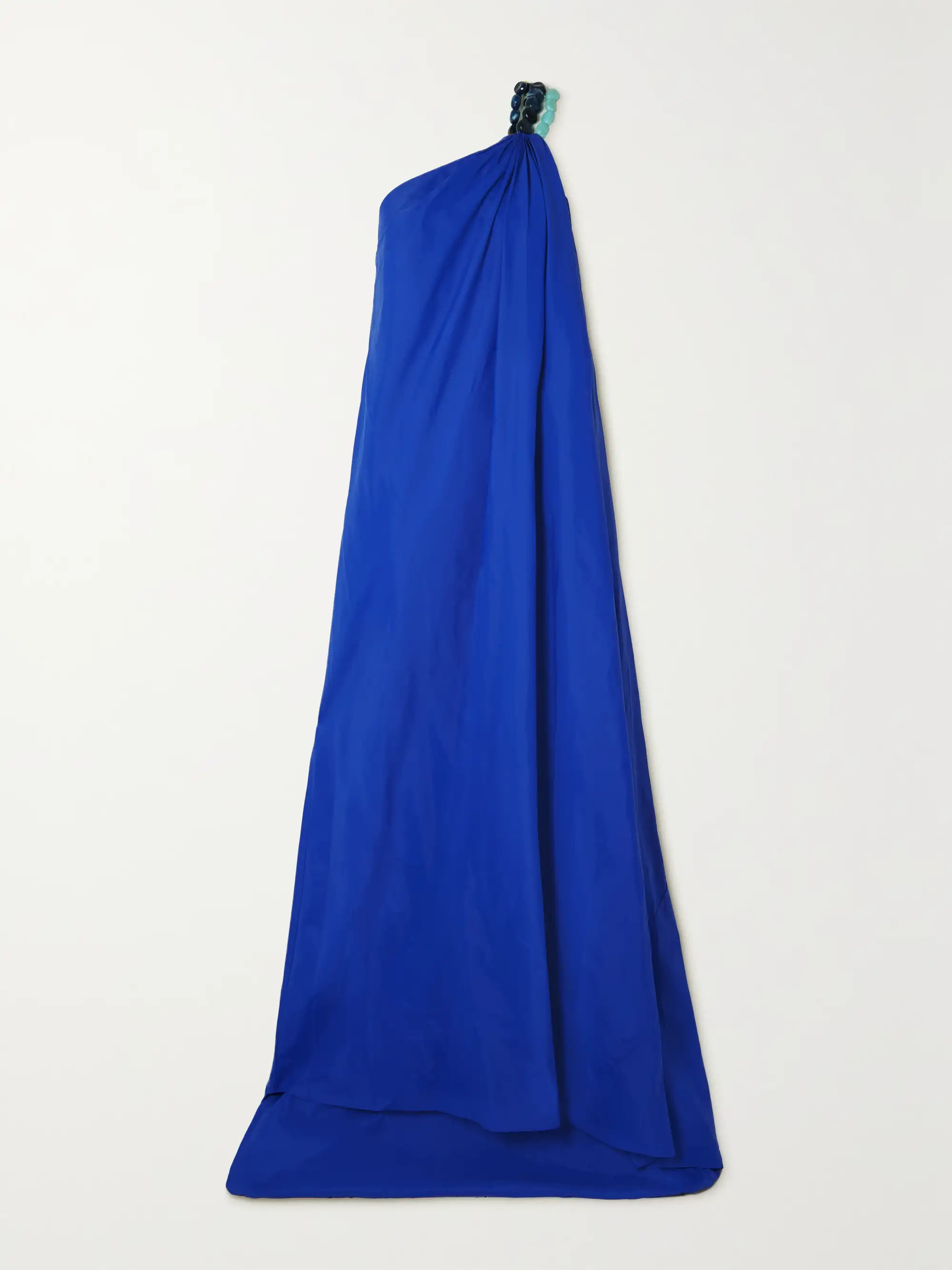 Mason one-shoulder embellished woven maxi dress | NET-A-PORTER (US)
