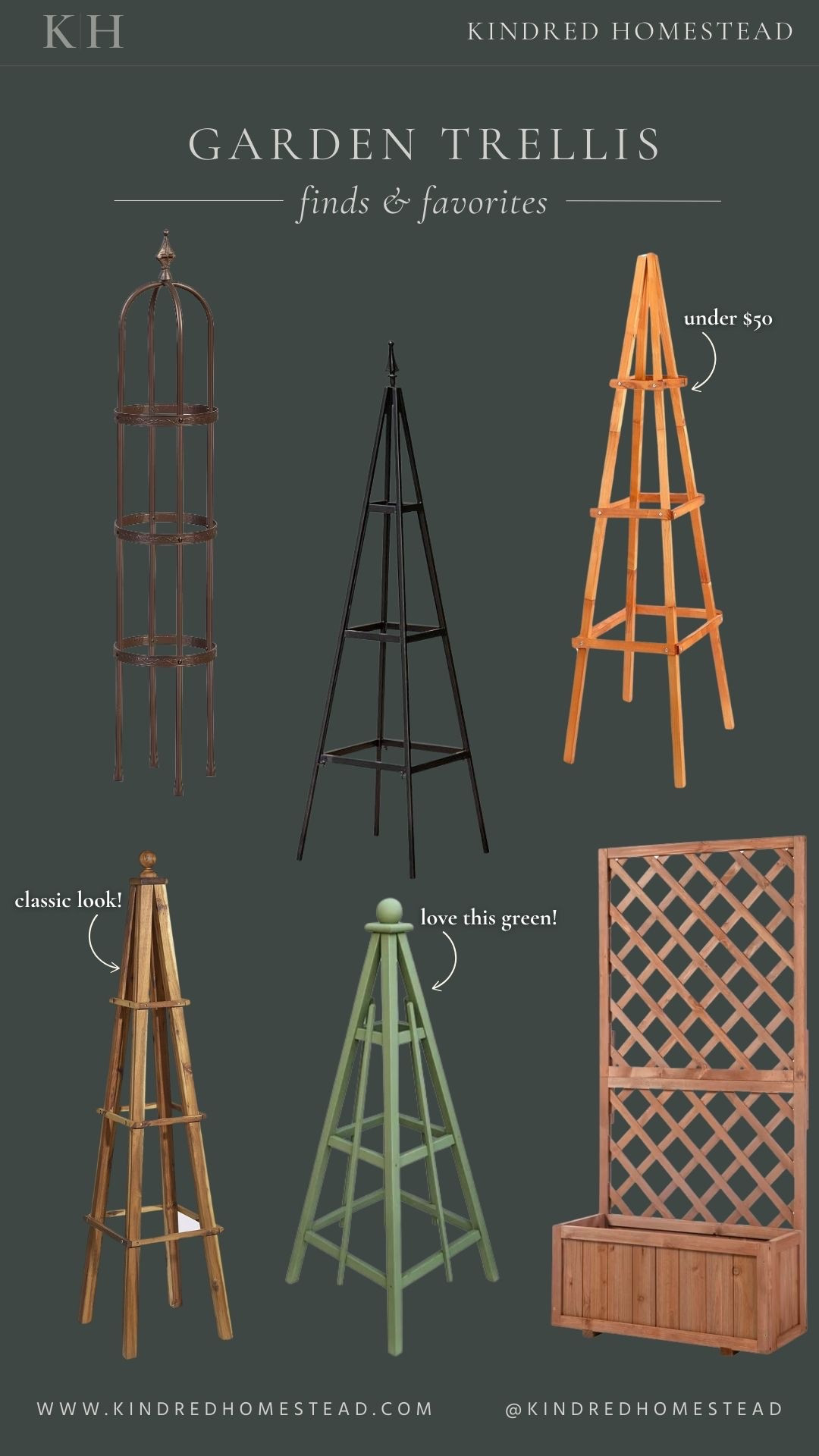 Garden trellis inspiration for backyard and outdoor gardens, raised beds, and spring outdoor styling! 

#LTKSeasonal #LTKHome