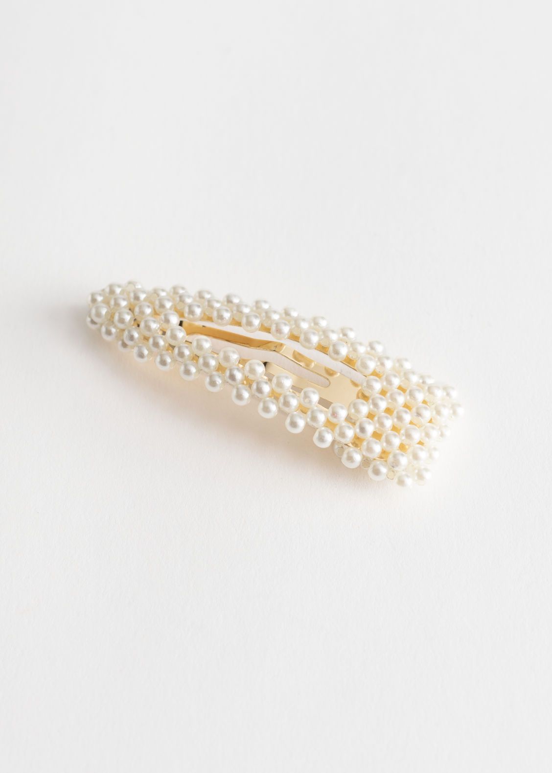 Pearl Beaded Hair Clip - White | & Other Stories (EU + UK)