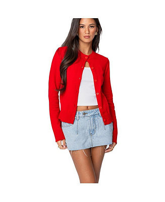 Edikted Women's Hollie Button Up Cardigan - Macy's | Macy's